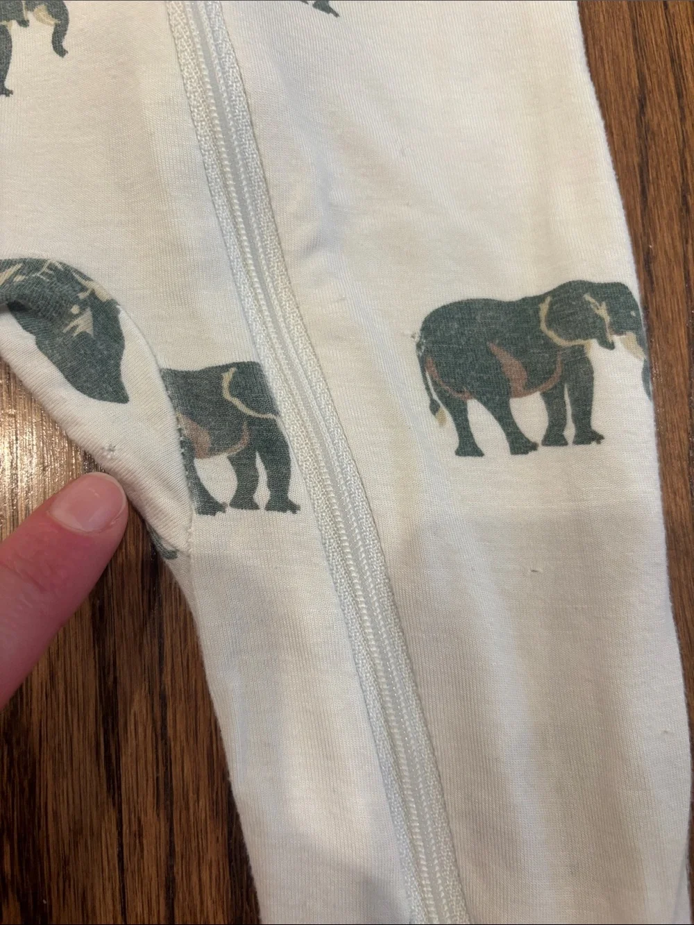 Kyte BABY Elephant Footie 6-12M